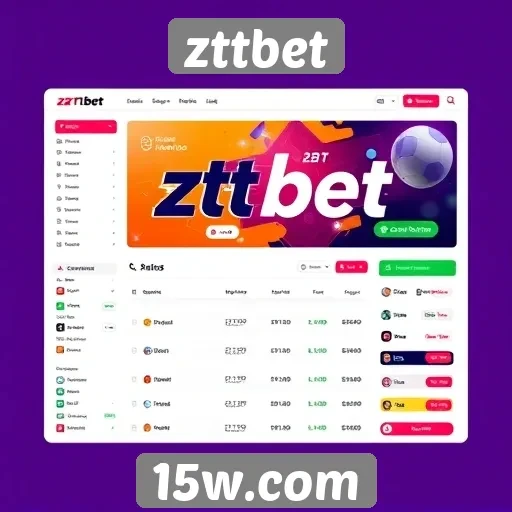 Acessibilidade e interface do site zttbet